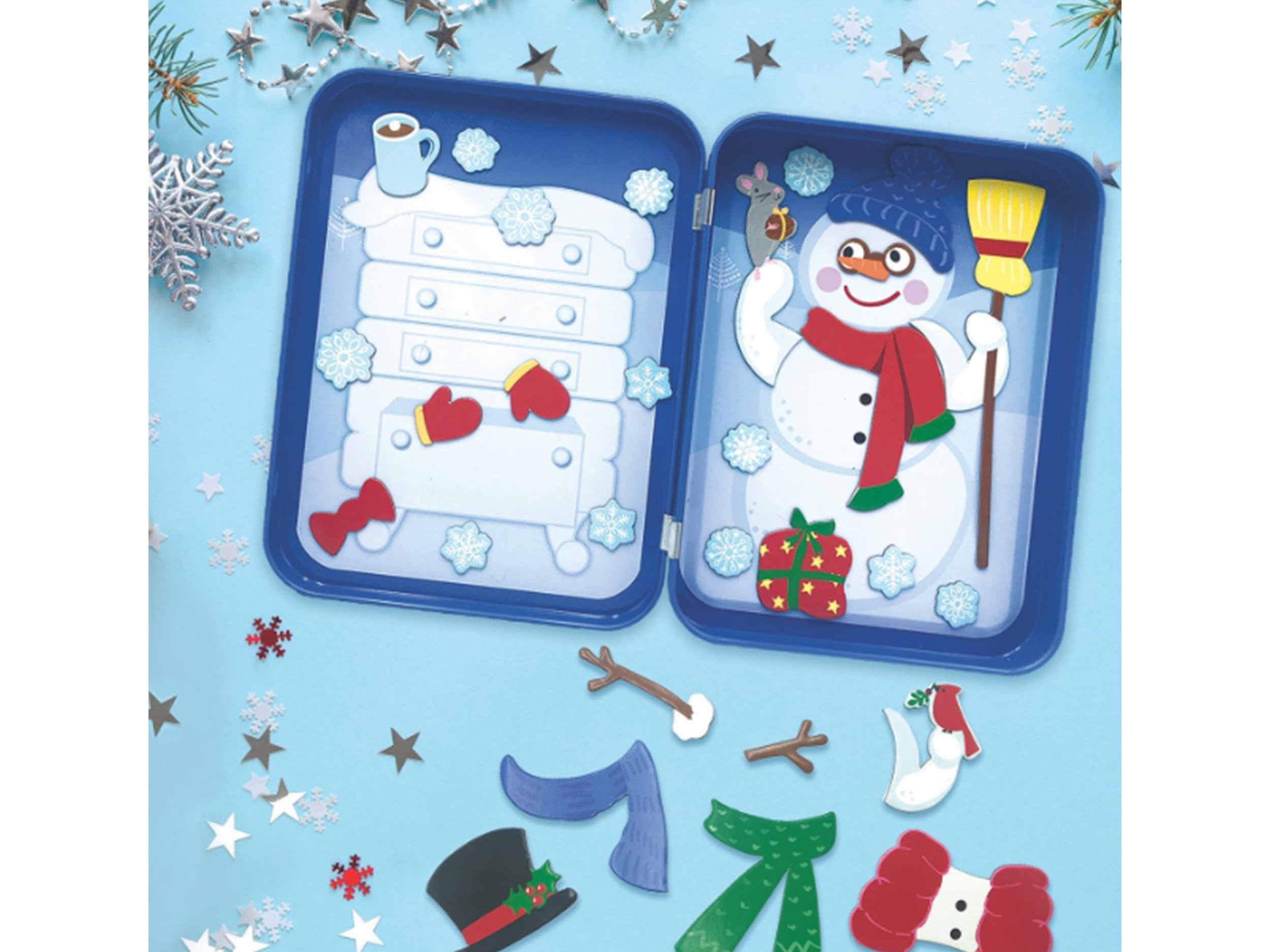 Snowman Magnet Playset for Walmart