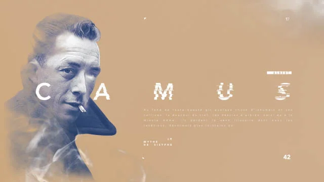 Gary - Camus 2d - 3d animation and typography