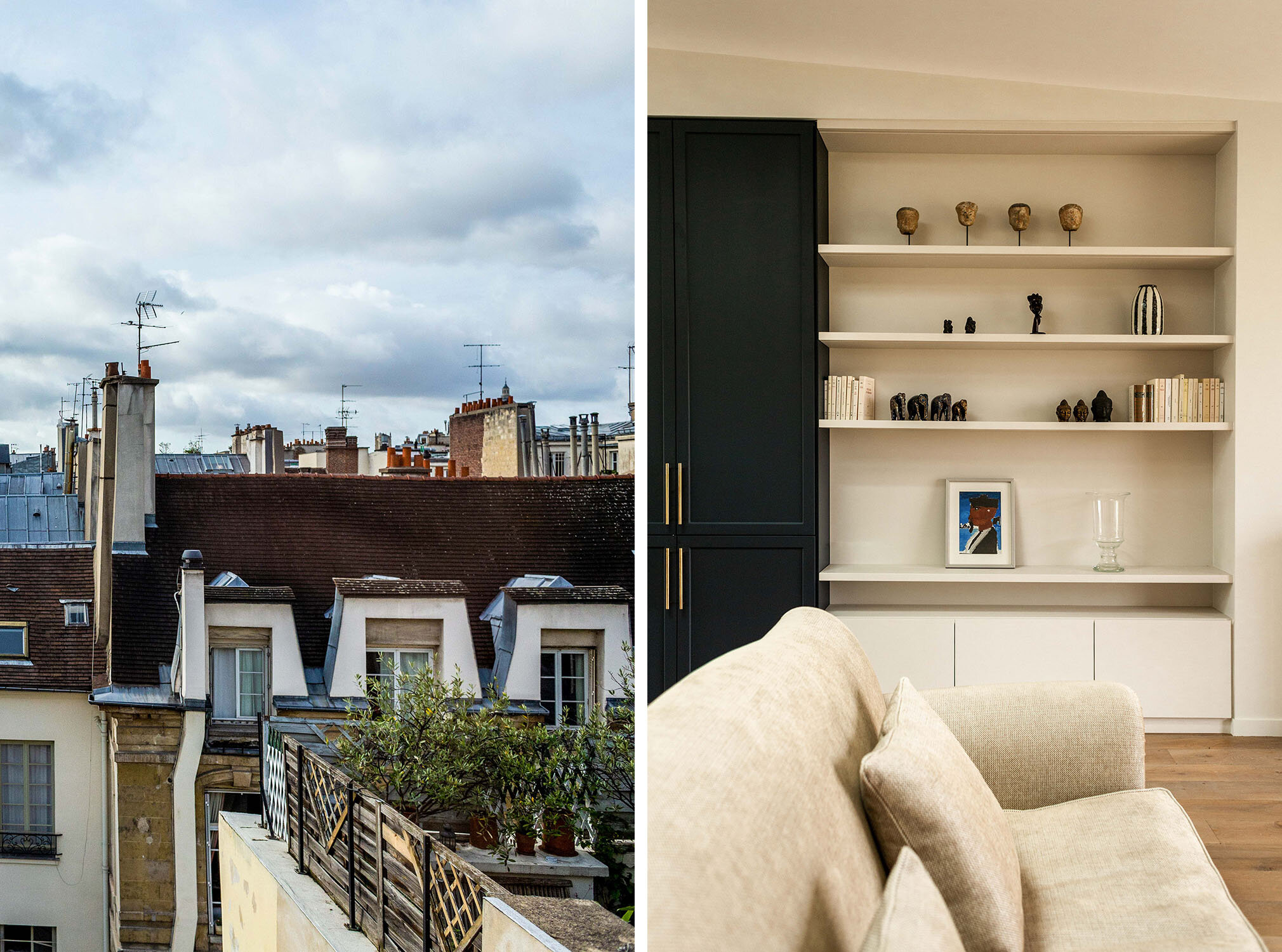  Aménagement d'un appartement quai d’Anjou, Paris  Maîtrise d'œuvre complète | 150 m² | 2020  © Nathalie Baetens 