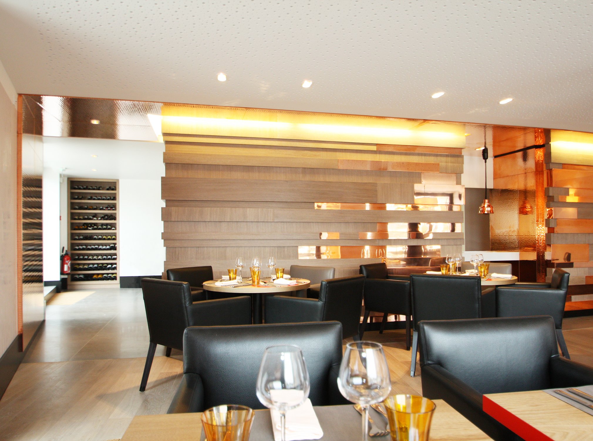  Restaurant Chantaco, 50 places assises, Verdun  Maîtrise d'œuvre complète | 150 m²&nbsp;| 2010 