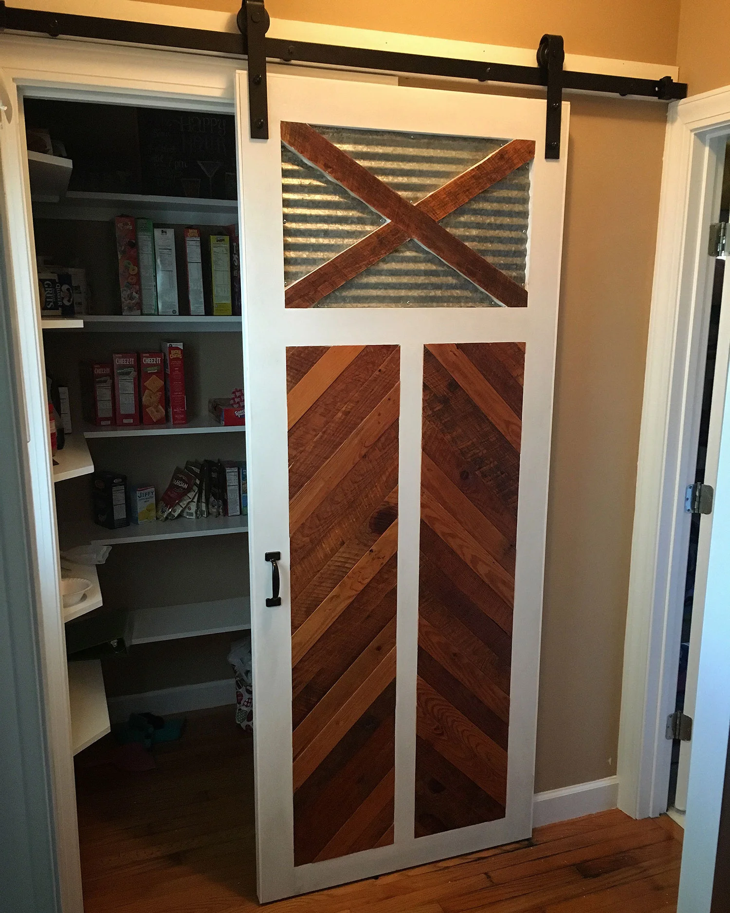 Barn Door Pantry