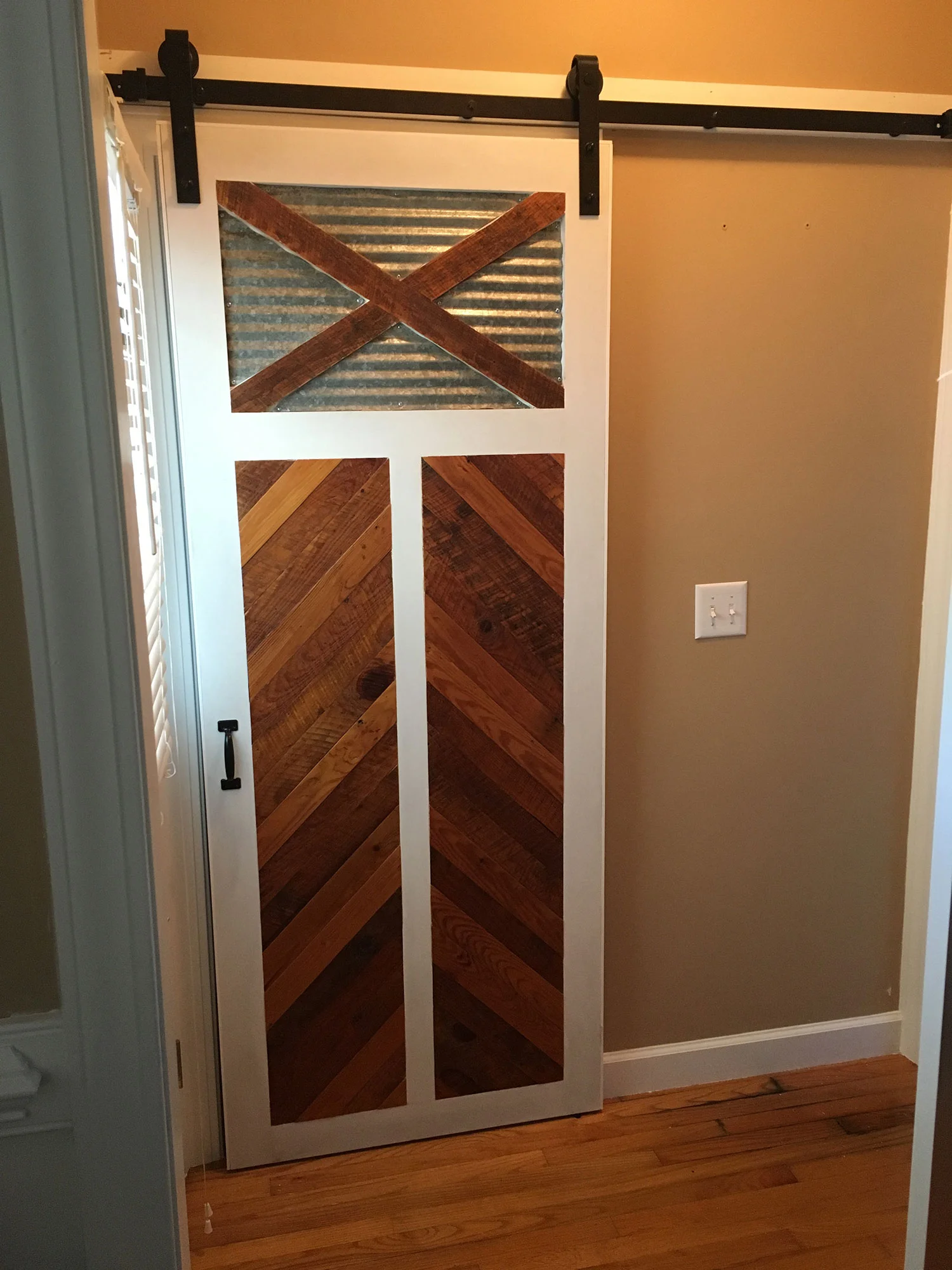 Barn Door Pantry Closed