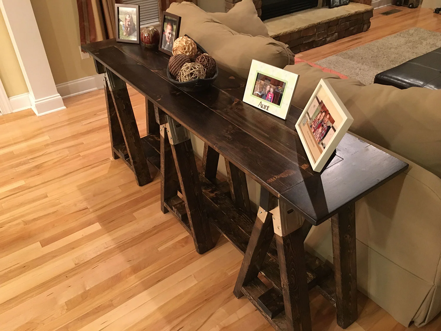 Industrial Console Table