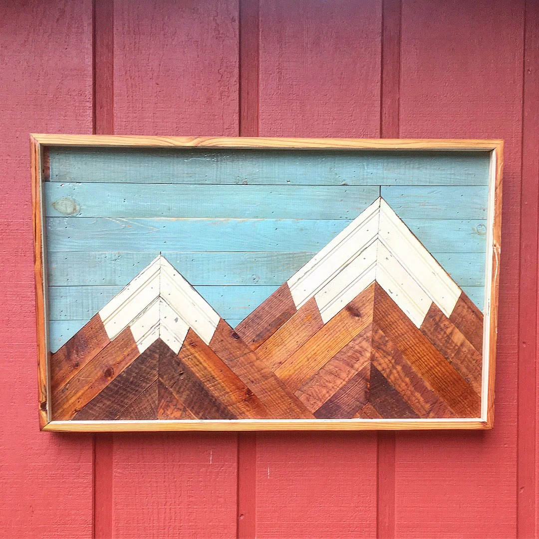 Mountains - Reclaimed Inset