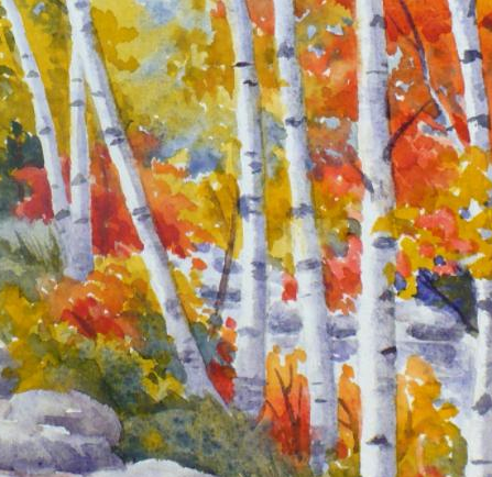 Sip and Sketch -  An Autumn Walk: Watercolor