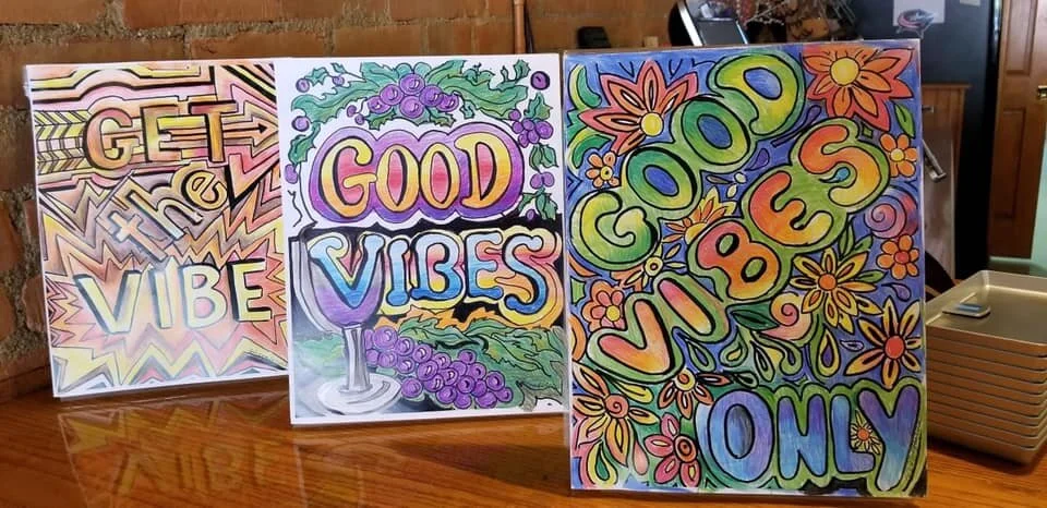 Color Your Vibe Art Contest-at Good Vibes Winery