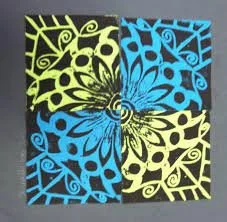 WACKY-Kids Youth Art Workshops-Radial Printmaking