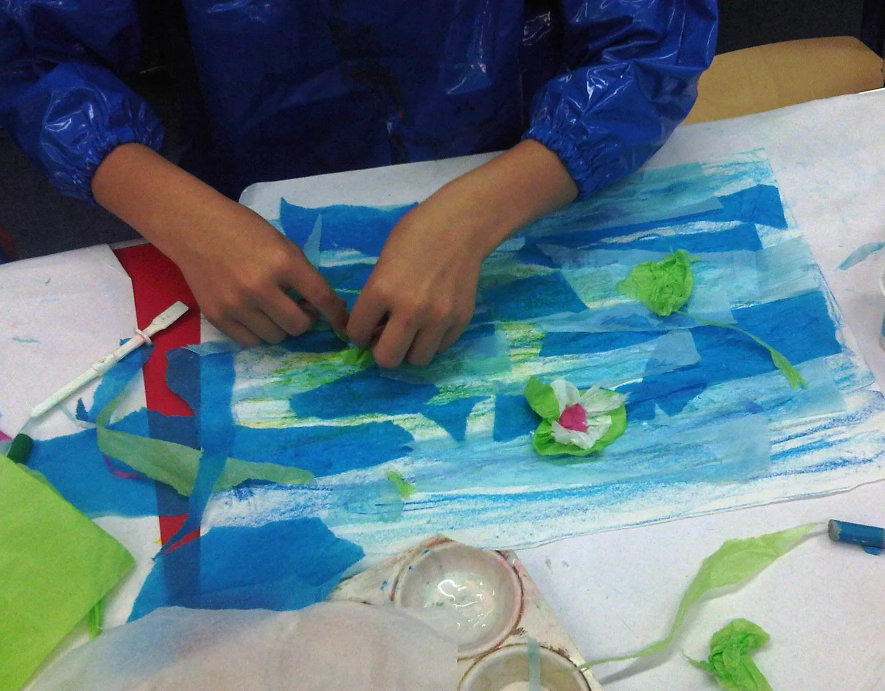 WACKY-Kids &amp; Youth Art Workshop: Tissue Paper Creations