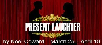 Mar. 25 &amp; 26, Apr. 1-10 – Curtain Players perform “Present Laughter.” 