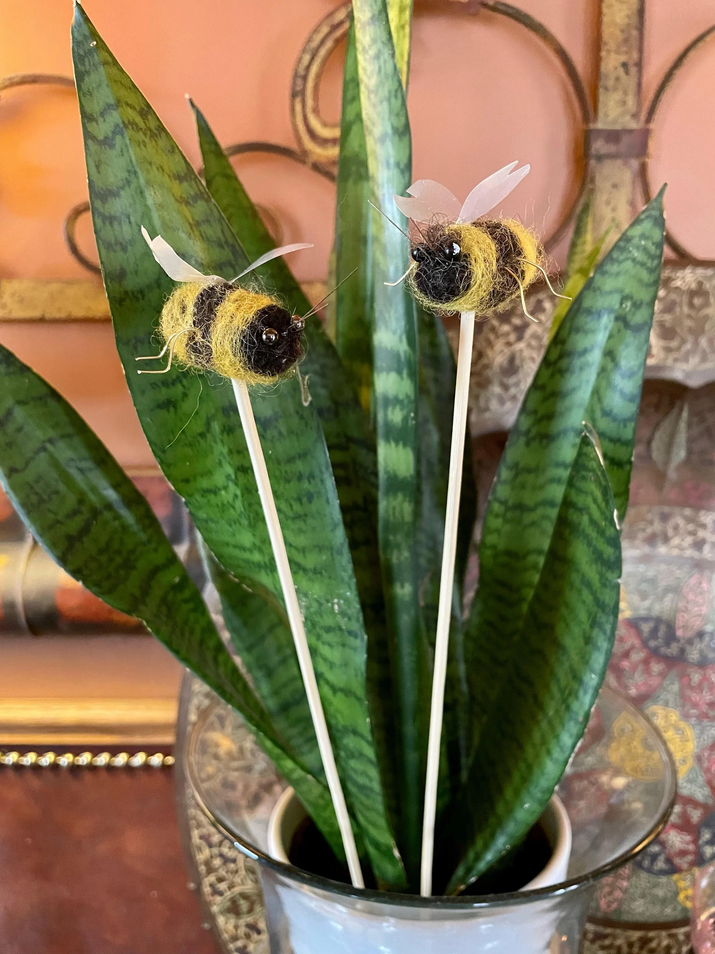 Crafting With the Council: Spring is a Buzz-Felted Bees!