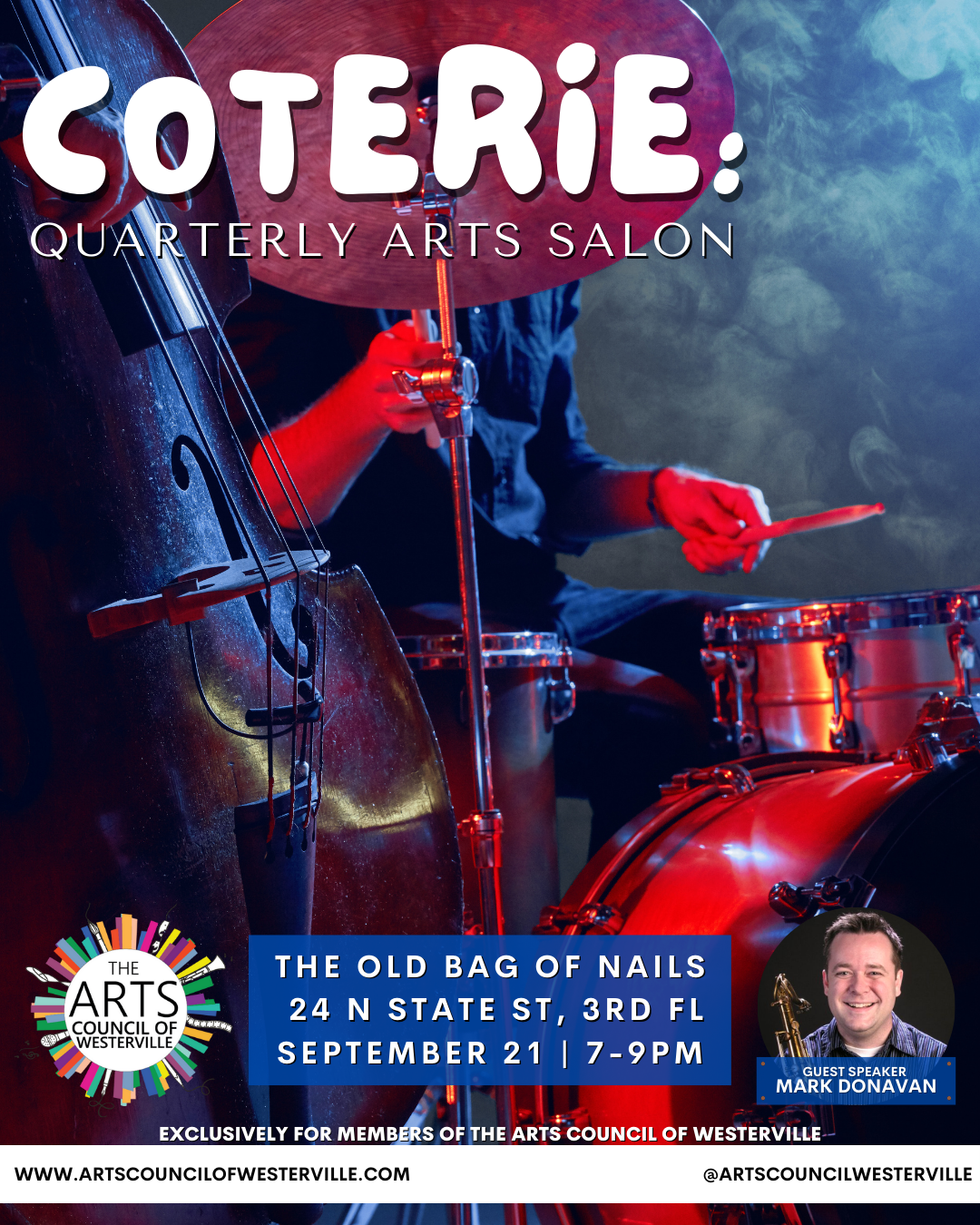 Coterie: Quarterly Arts Salon-Registration open!