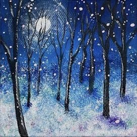 Nov  15th– Sip &amp; Sketch Art Session: Winter Midnights