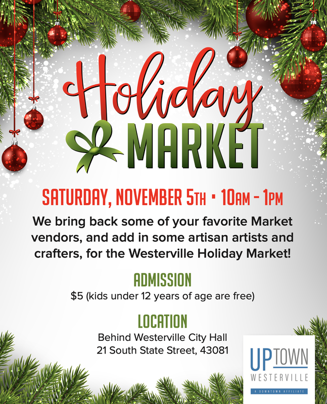 Westerville Holiday Market- Youth Ornament Craft offered at ACW Tent