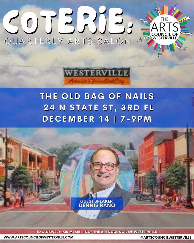 Dec. 14 – Coterie Quarterly Arts Salon