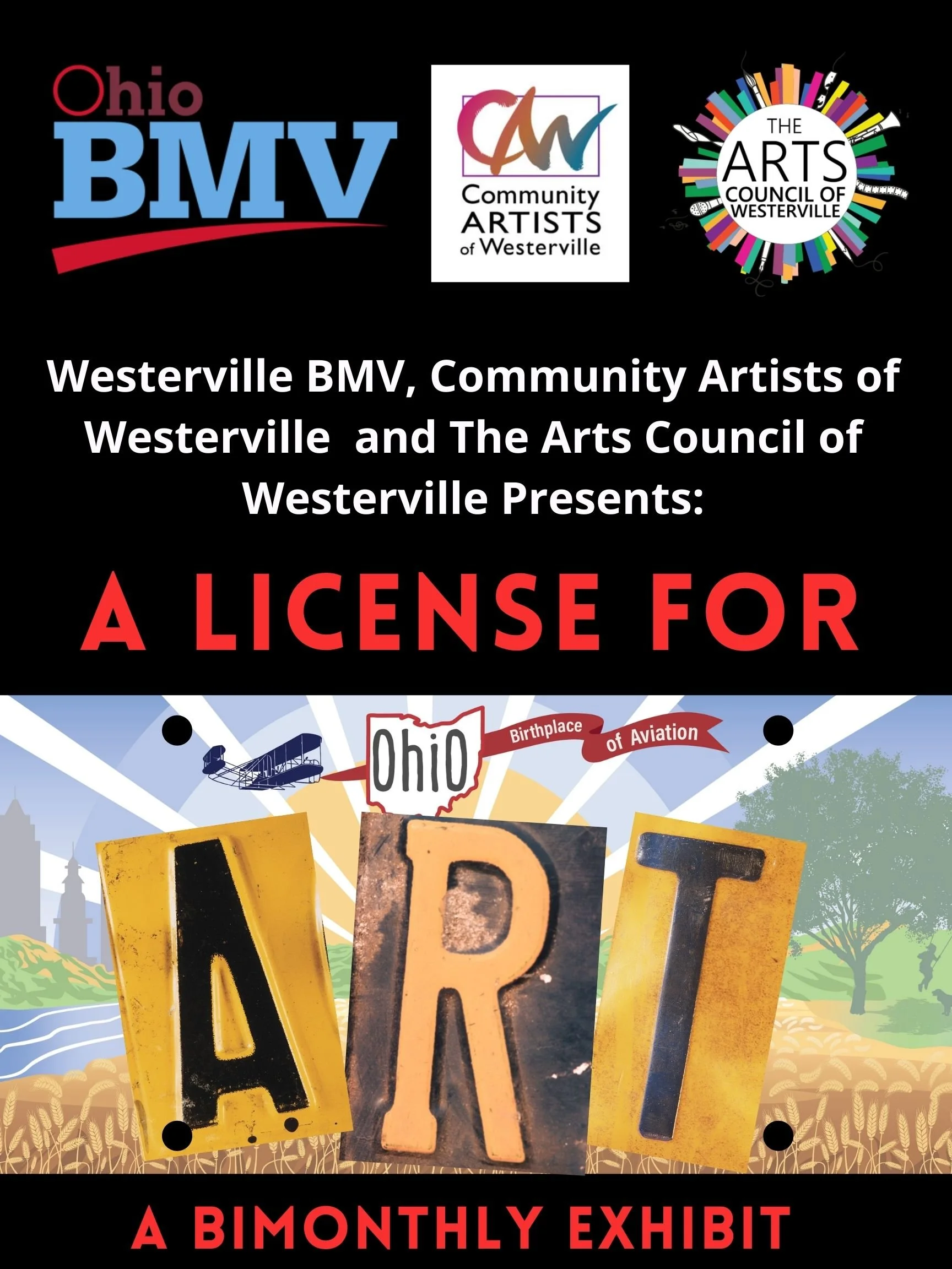 Ongoing – “A License for Art” Exhibit.