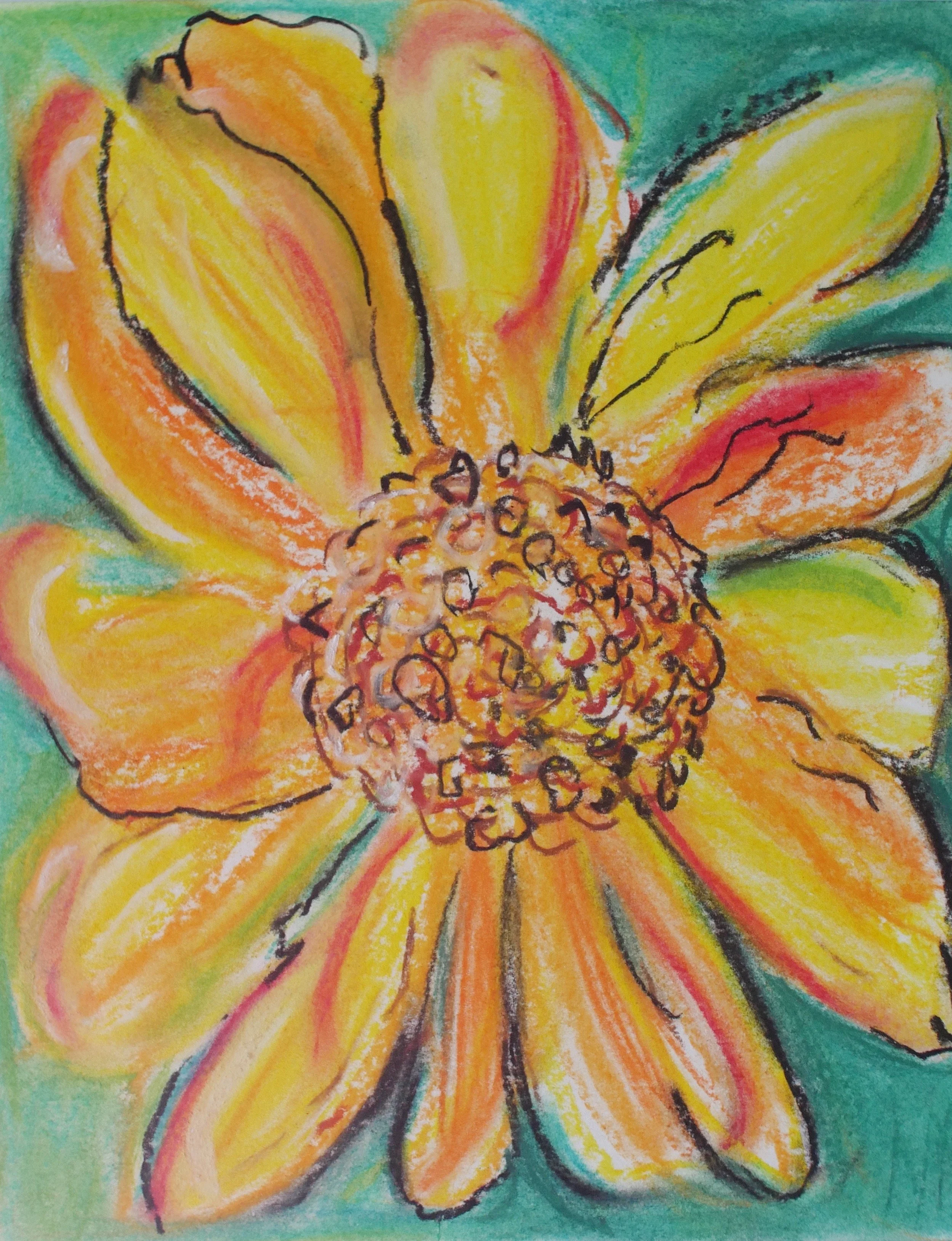 Oct. 17 – Sip & Sketch: Chalk Pastel Sunflowers