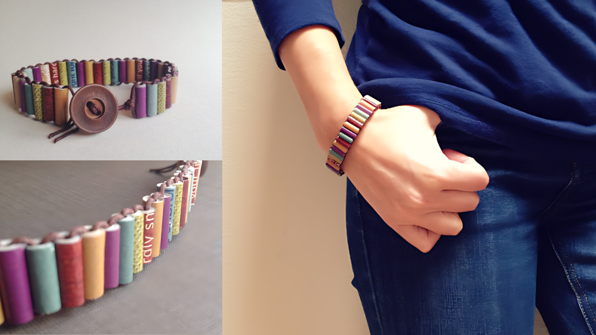 Crafting with the Council @ Good Vibes Winery: Magazine Bead Wrap Bracelets