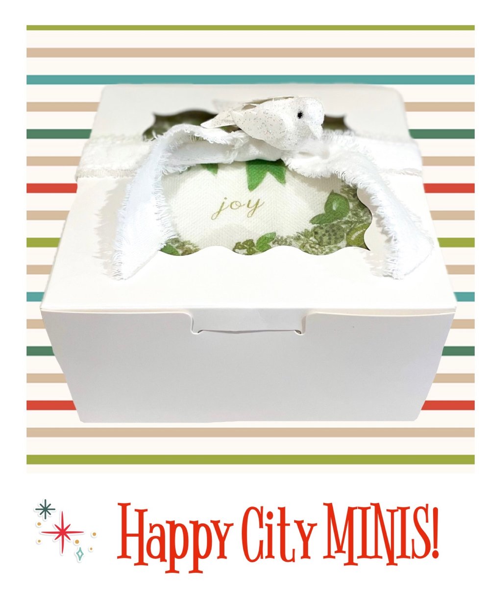 Set of THREE Happy City Holiday Mini Boxes — Happy Event Co + Happy City Box