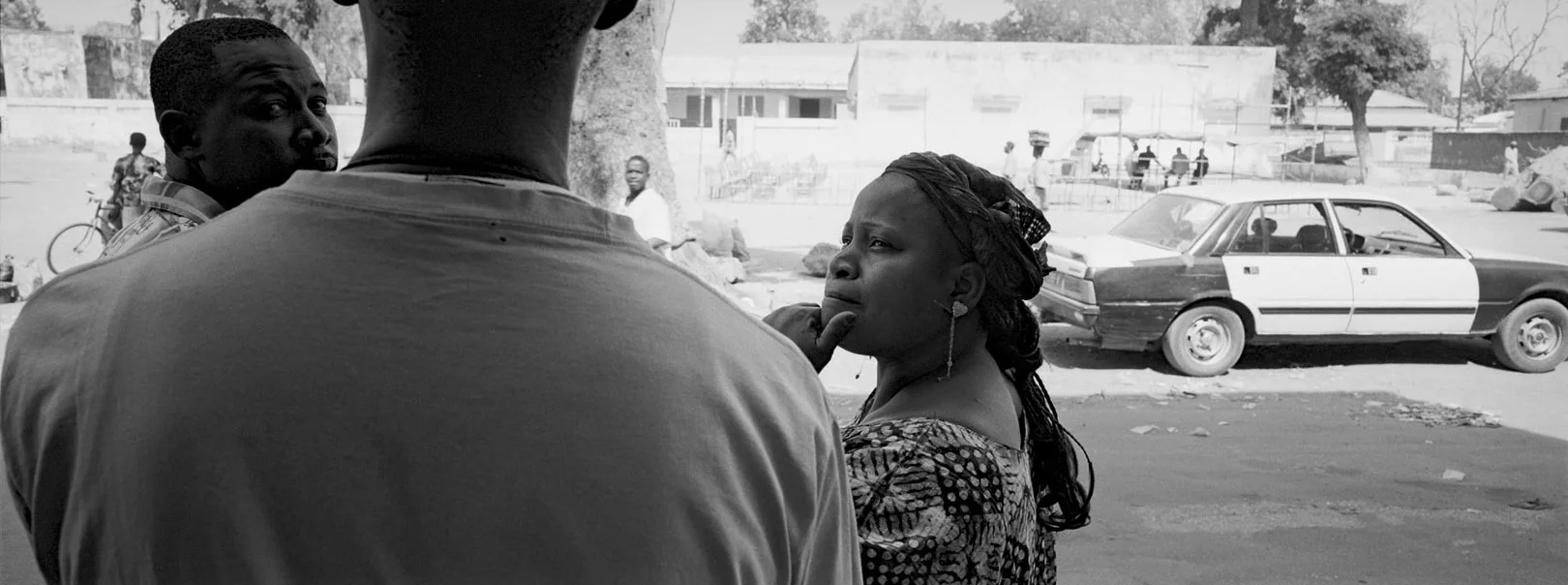 Mariame et ses frères à Kaolack au Sud du Sénégal