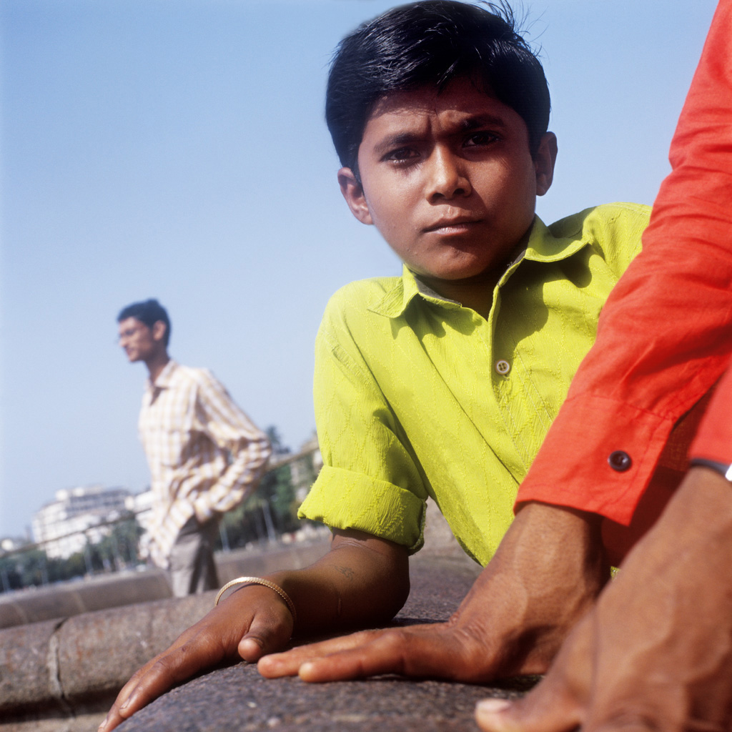 Portrait de Nagesh à la Gate of India (Bombay) 