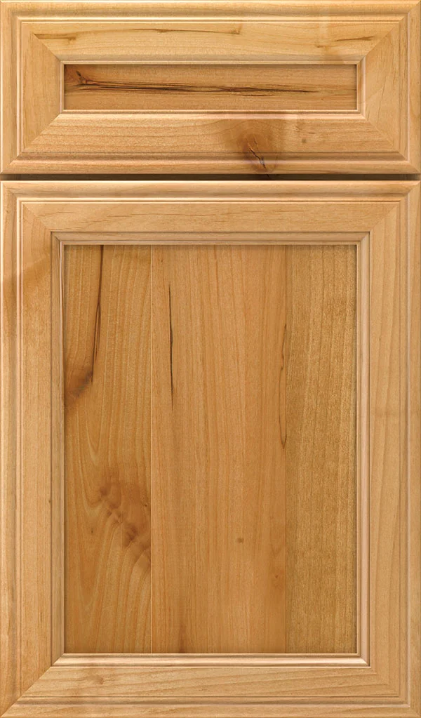 wood type: rustic alder finish: natural
