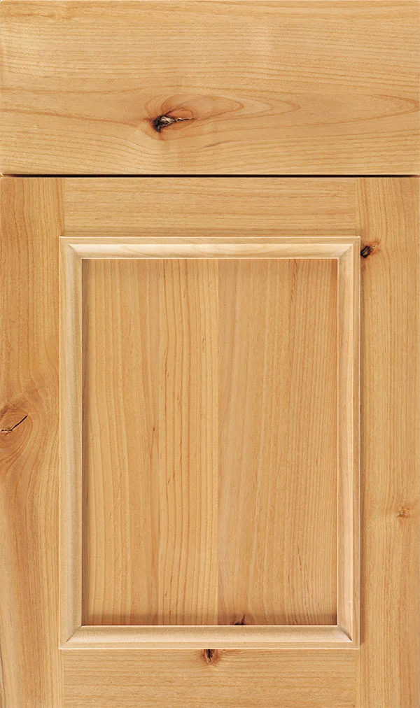 wood type: rustic alder finish: natural
