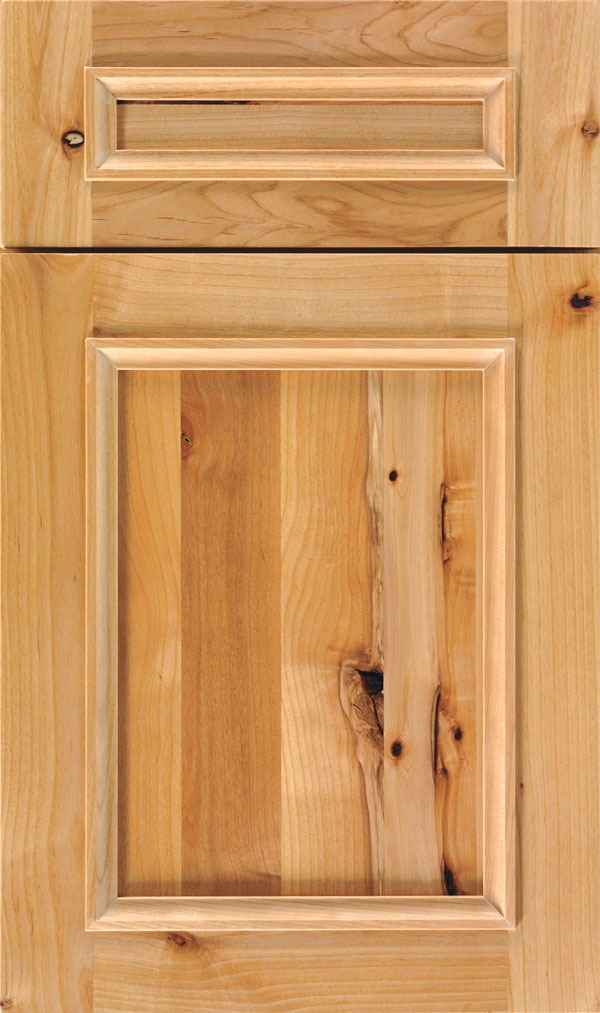 wood type: rustic alder finish: natural