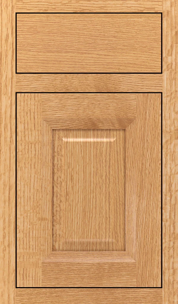 wood type: quartersawn oak finish: natural