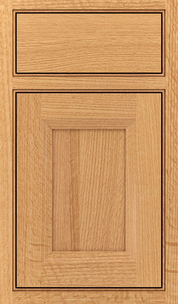 wood type: quartersawn oak finish: natural