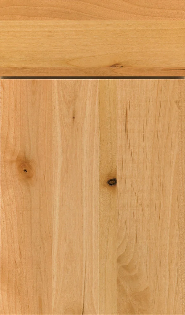 wood type: rustic alder finish: natural