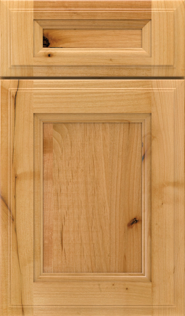 wood type: rustic alder finish: natural