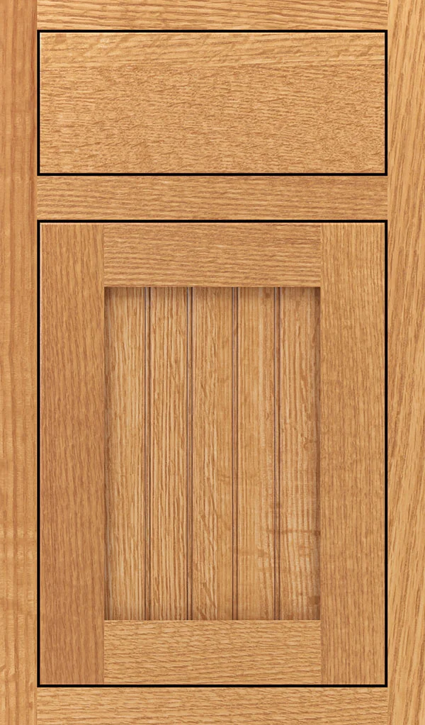 wood type: quartersawn oak finish: natural