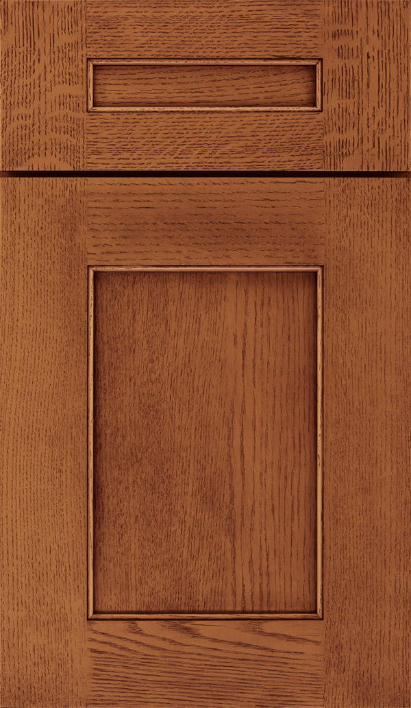 wood type: quartersawn oak finish: brandywine