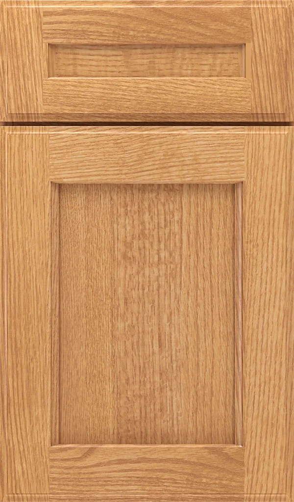 wood type: quartersawn oak finish: natural