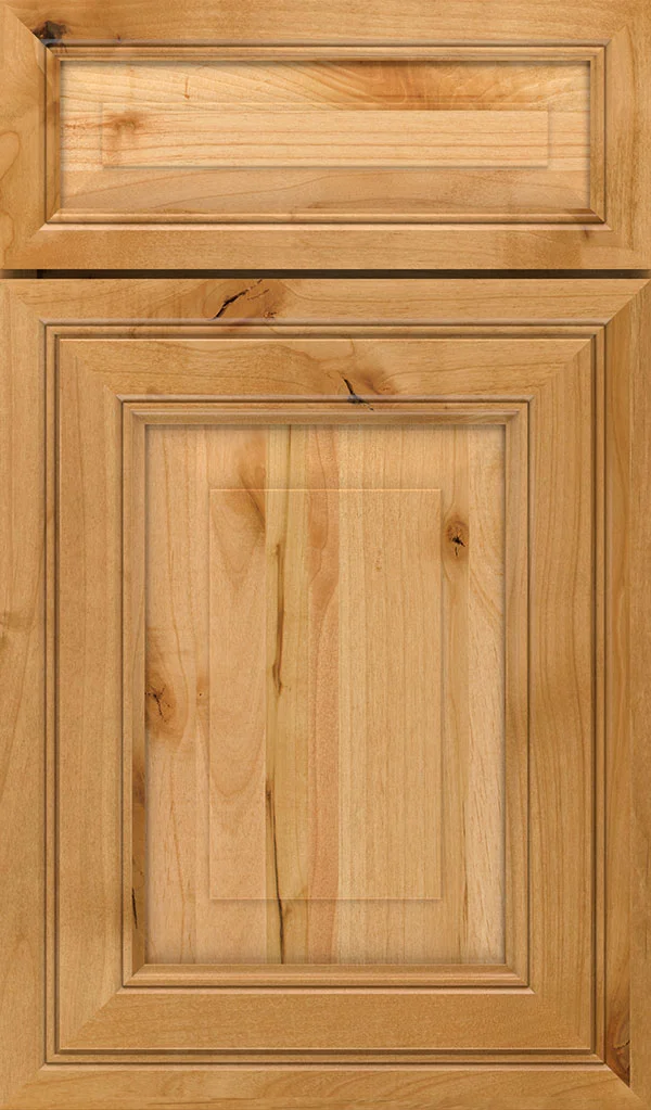 wood type: rustic alder finish: natural