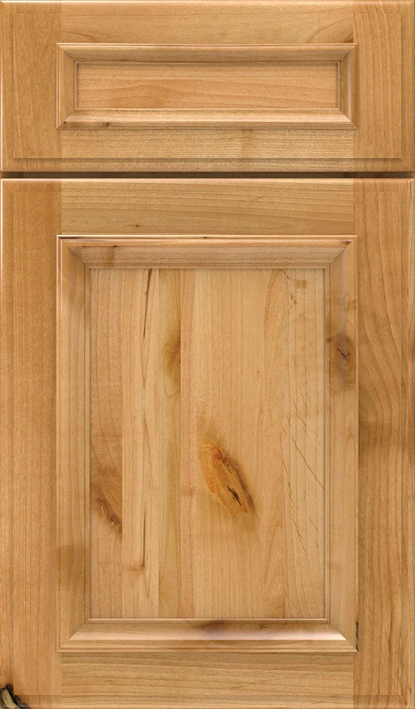 wood type: rustic alder finish: natural