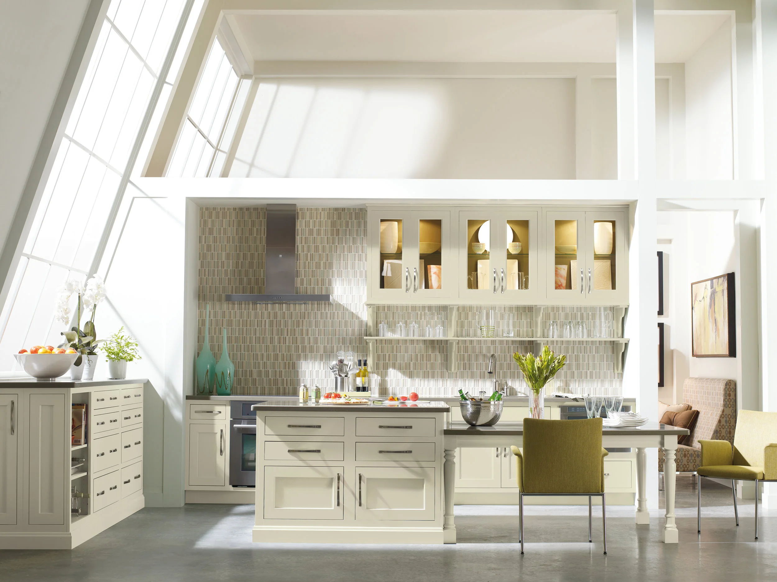 Treyburn Inset in maple from Decora Cabinets