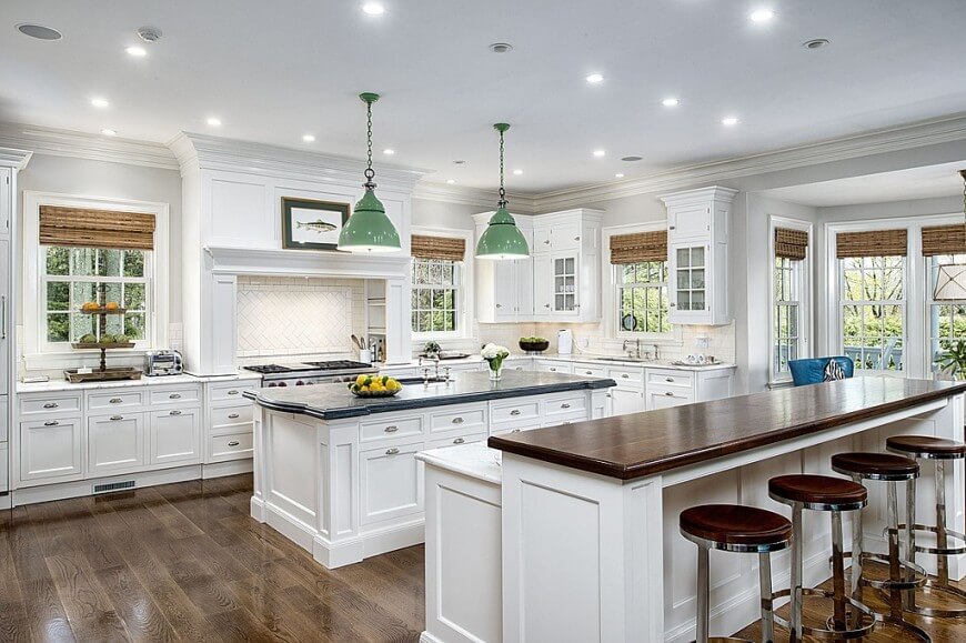 kitchen island double as dining table