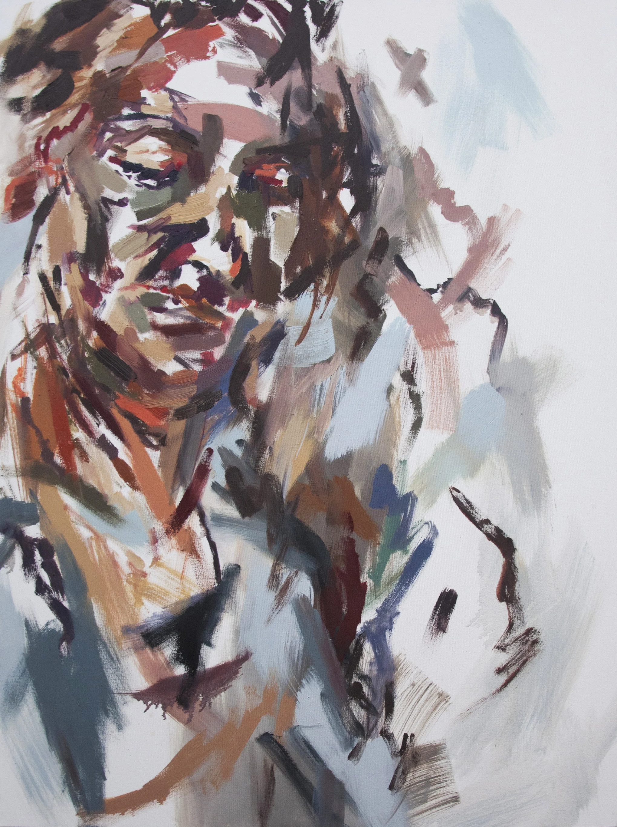 When I Wake 3' x 4', oil on canvas 2016, sold