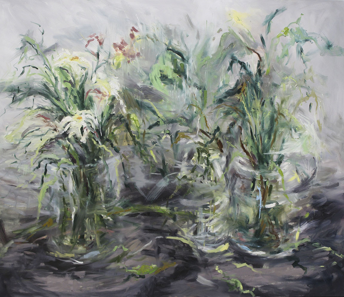   Haze   6' x 5' , oil on canvas  2015,  sold  