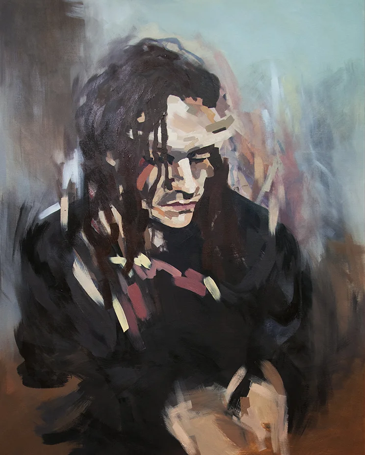 Coming Back 4’ x 5’, oil on canvas 2019, available