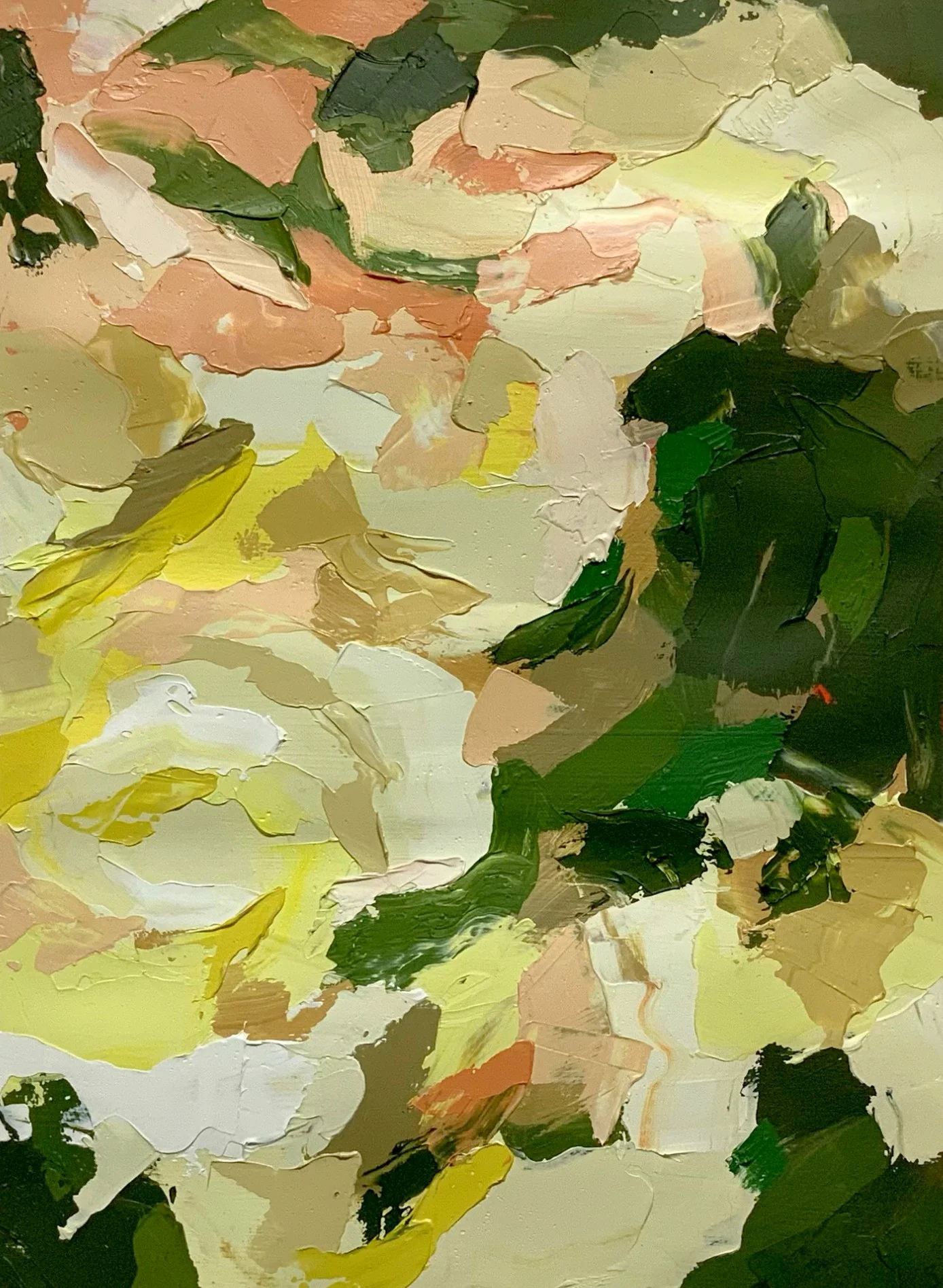 Untitled 11” x 15”, oil on paper 2019, sold