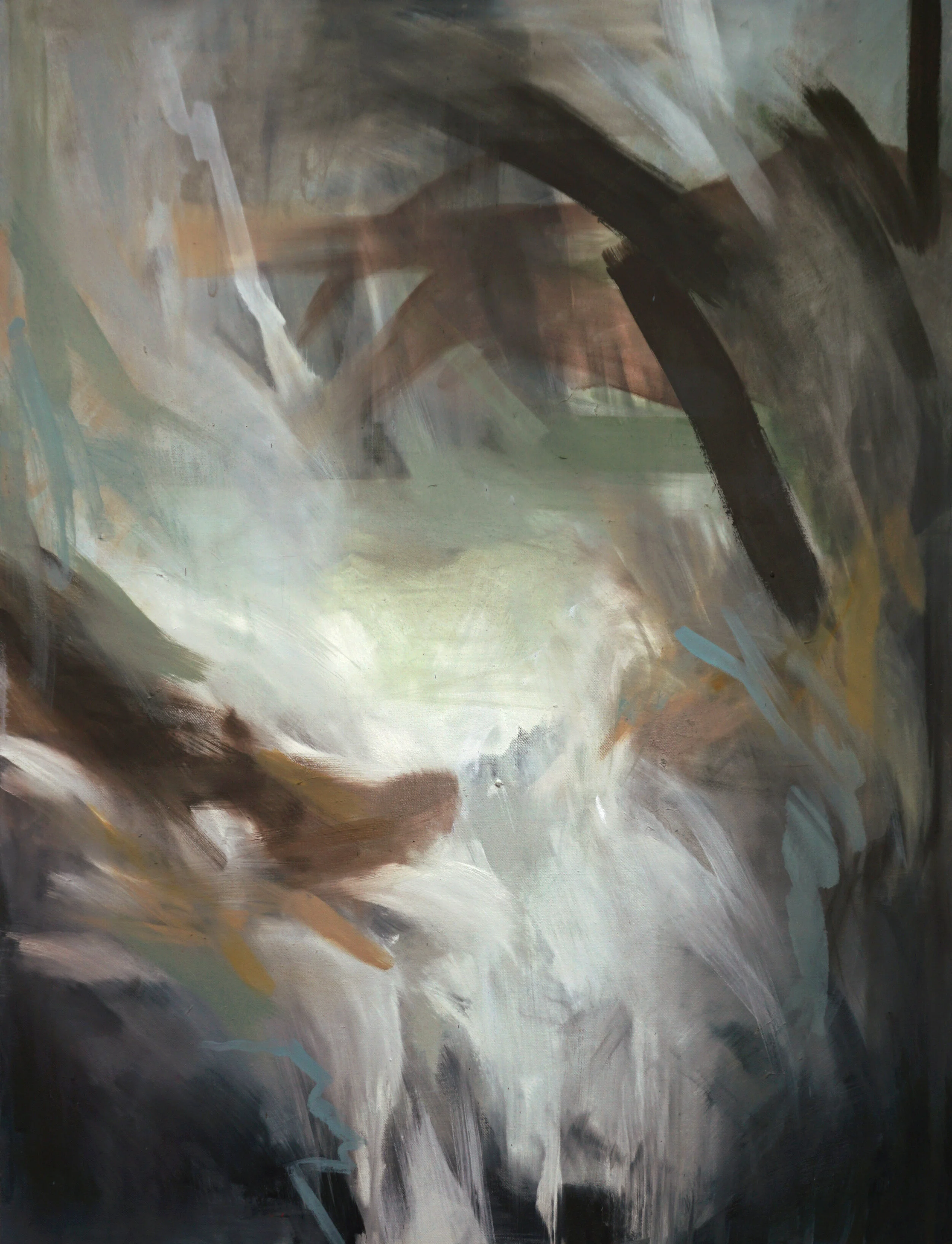   Suggestion No. 3   3’ x 4’, oil on canvas  2020,  sold  