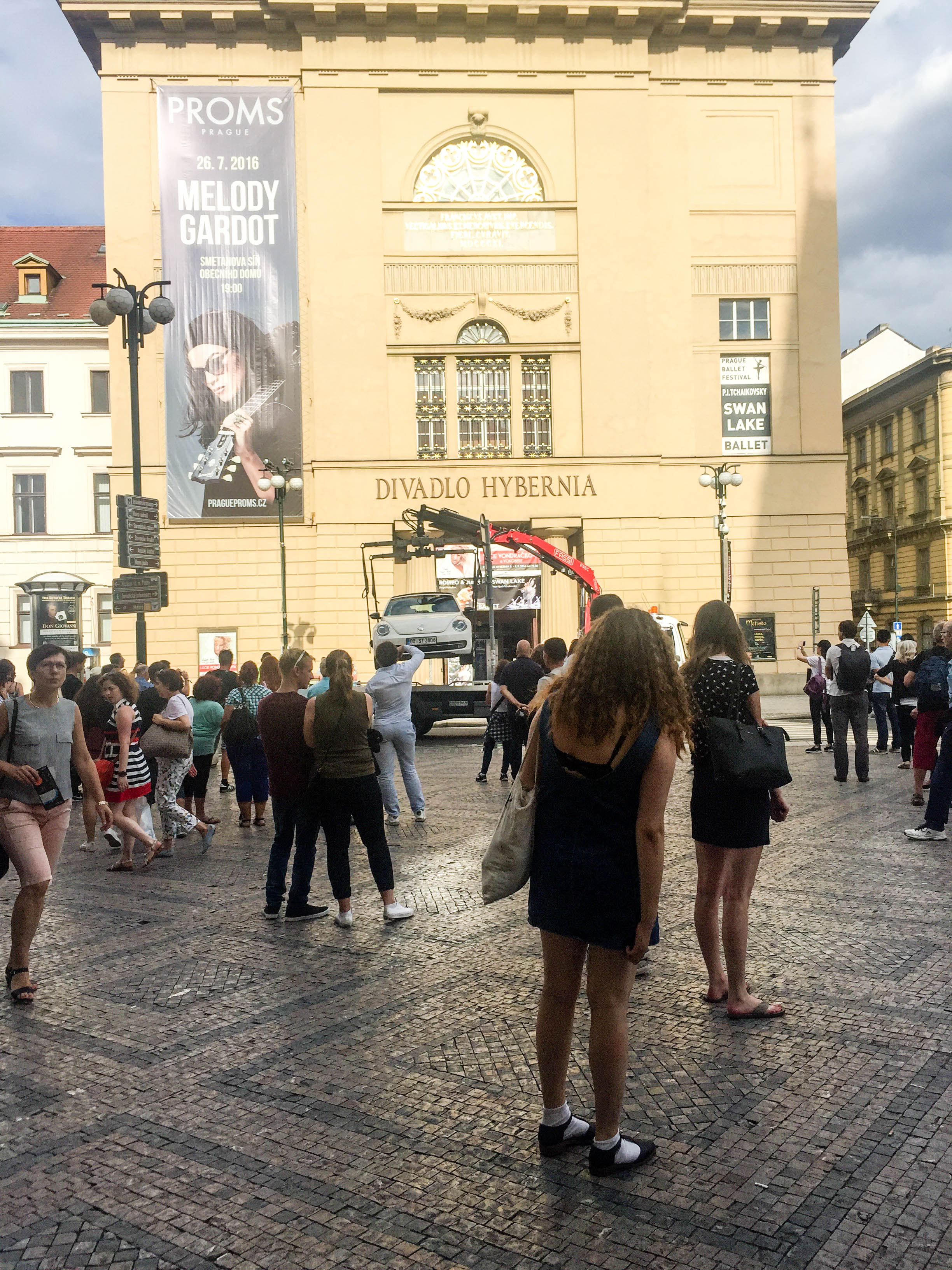This is how you get towed in Prague