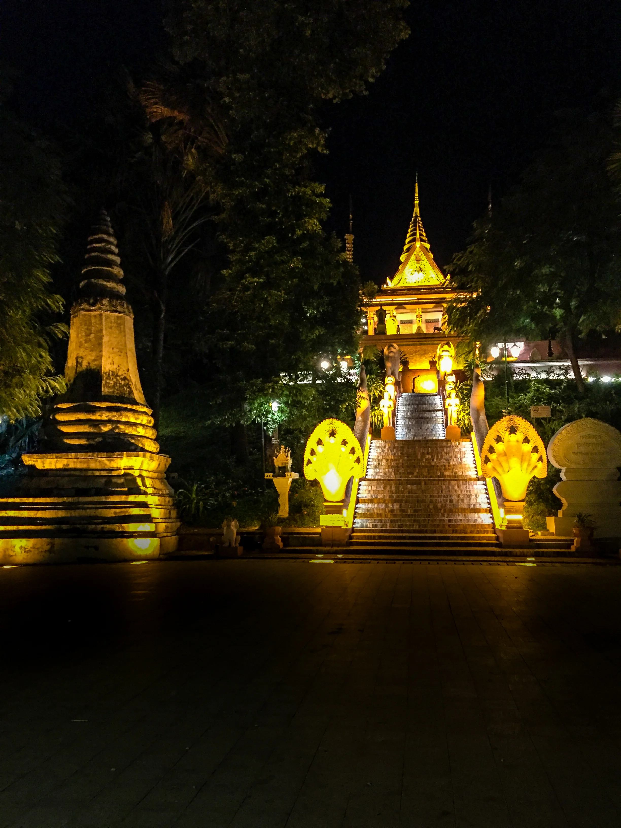 A beautiful Park in Phnom Penh, Cambodia