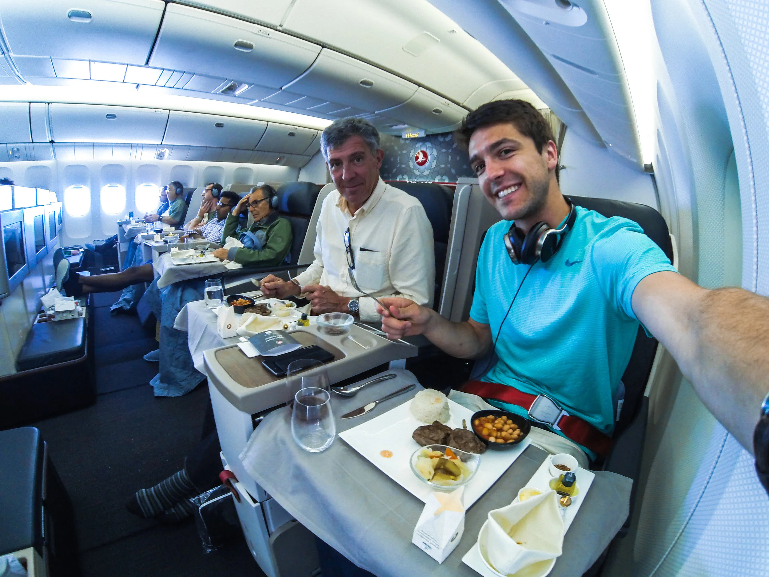 Dinner on board