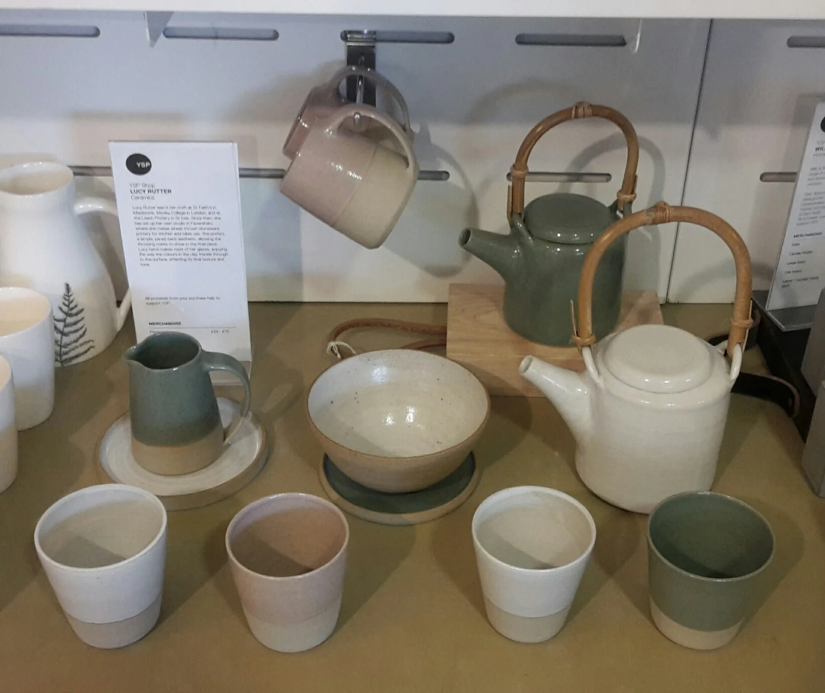 Work displayed for sale at the Yorkshire Sculpture Park