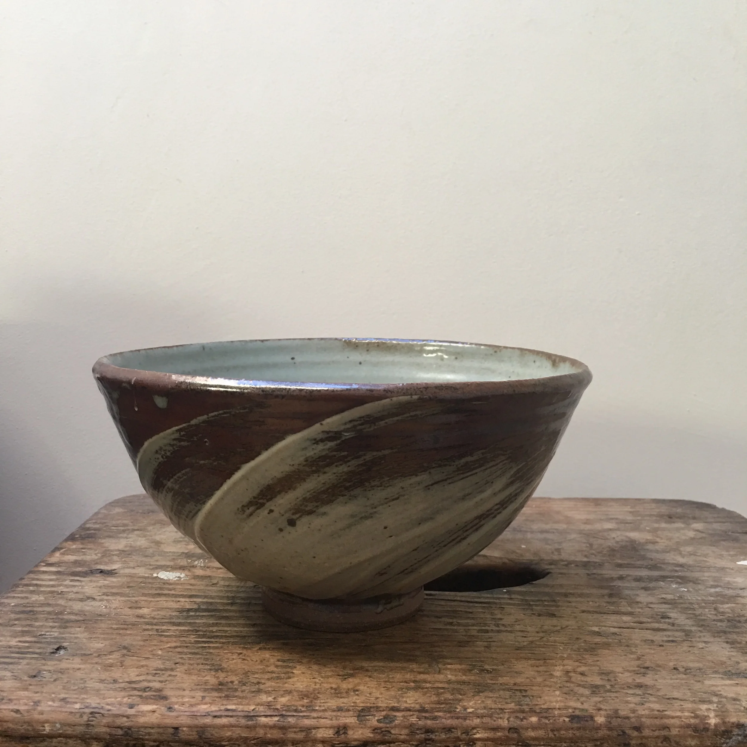 Part of a small body of work made during a masterclass with Roelof Uys at the Leach Pottery, St Ives in 2018