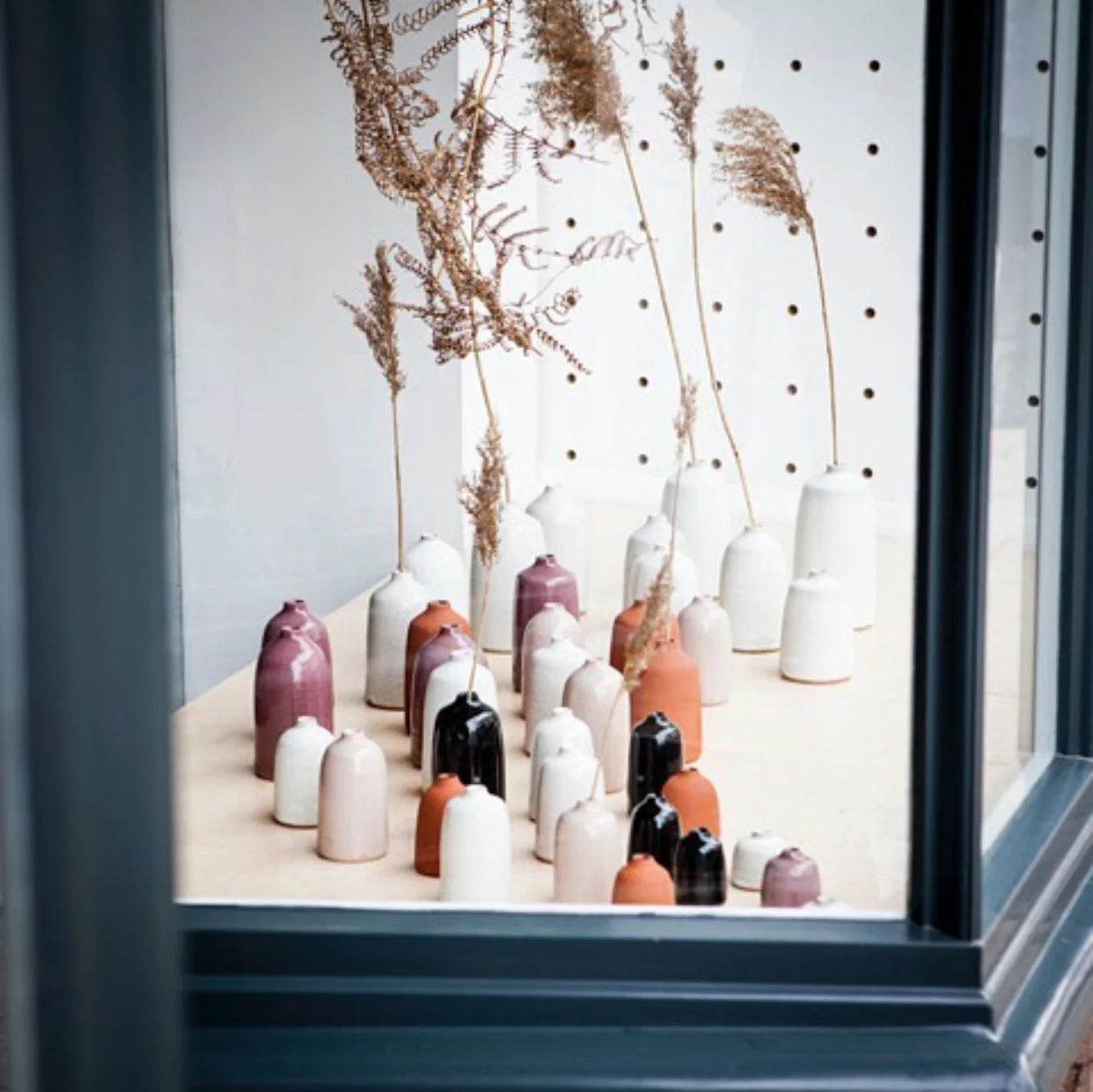 ‘Of the Earth’, an exhibition with Karen Boatwright at Frank, Whitstable in 2018. Photograph by Andrew Hayes Watkins.