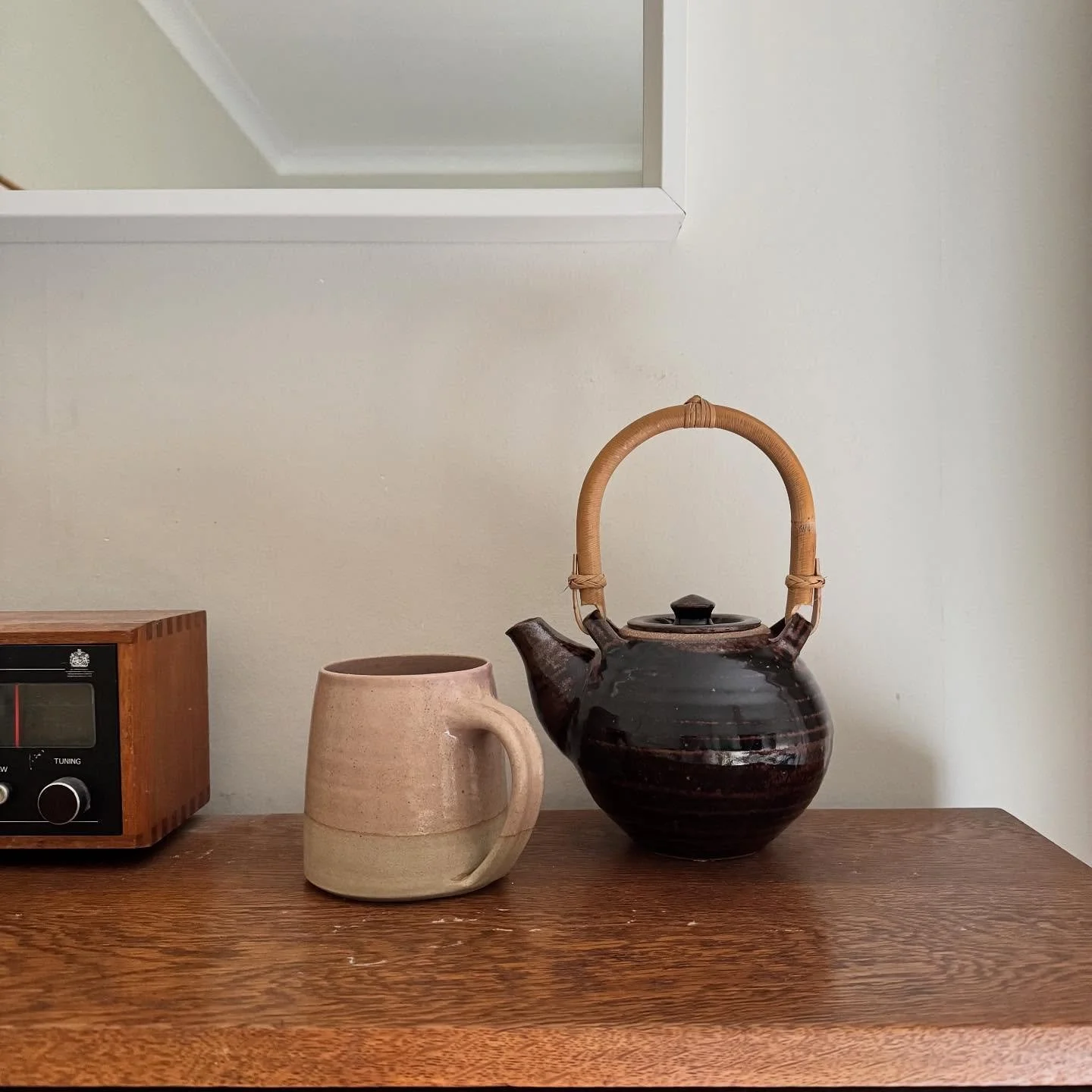Sunday morning teapot. It&rsquo;s been a lovely week teaching and travelling and I&rsquo;m going to take today off to drink tea, restock the pantry and cook food, and rest. 

If you&rsquo;ve been following my work for a while you may have noticed I&r